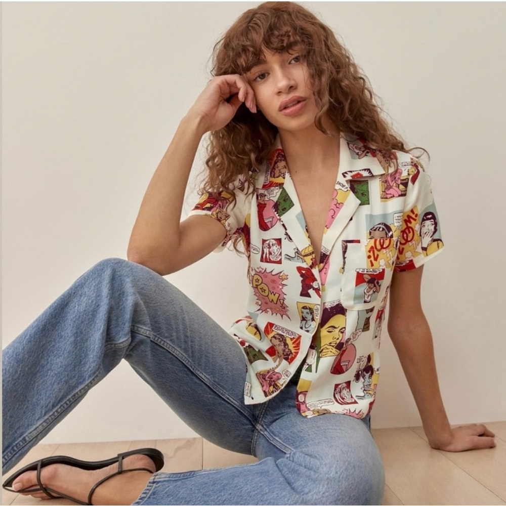 Women’s Reformation Cuba top in XS